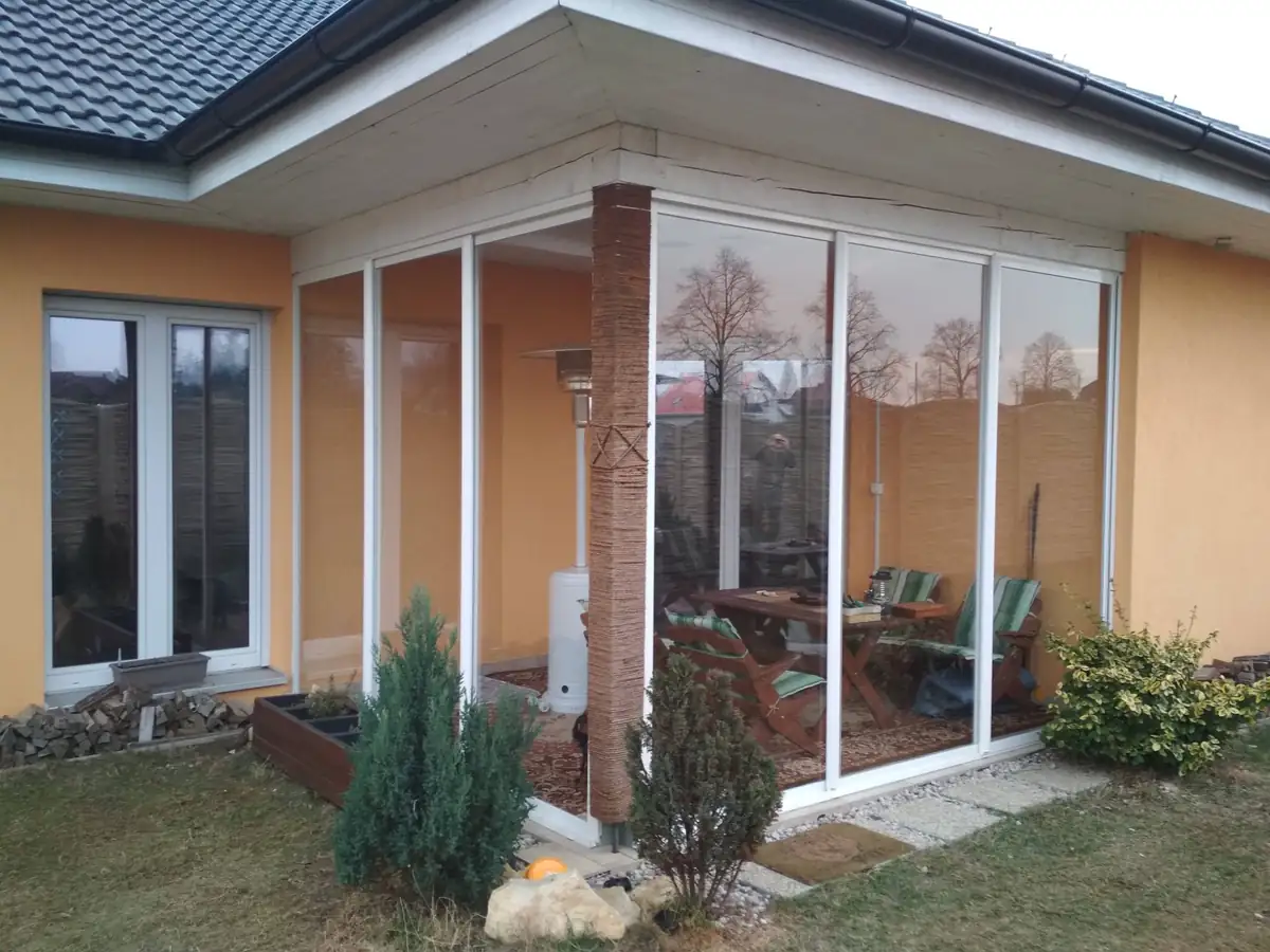 Zasklení pergoly – realizace Martin Pfaur, fotografie 5